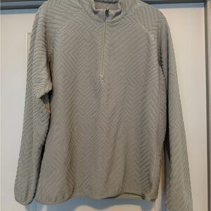 Lululemon Men's Gray Quarter-Zip fleece